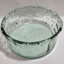 Vidrios San Miguel Authentic Recycled Glass 11" Serving Dish Sea Green A... - $90.25