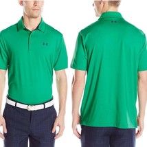 Under Armour Men&#39;s Playoff Golf Polo, Blade/Academy, Medium - £38.97 GBP