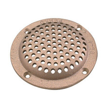 Perko 4&quot; Round Bronze Strainer Made In The Usa - £31.12 GBP