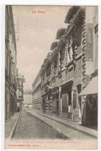 Rue Timbal Hotel des Guize Albi Tarn France 1910s postcard - $5.94