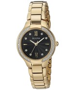 Bulova Women's Quartz and Stainless-Steel Casual Watch, Color:Gold LUX03... - $44.55