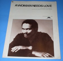 Ray Parker Jr. Sheet Music Vintage 1981 A Woman Needs Love - £14.95 GBP