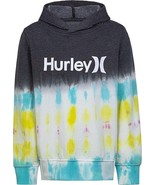 Hurley Boys Graphic Pullover Hoodie Black Small Special Process Sweatshirt - $19.83 CAD