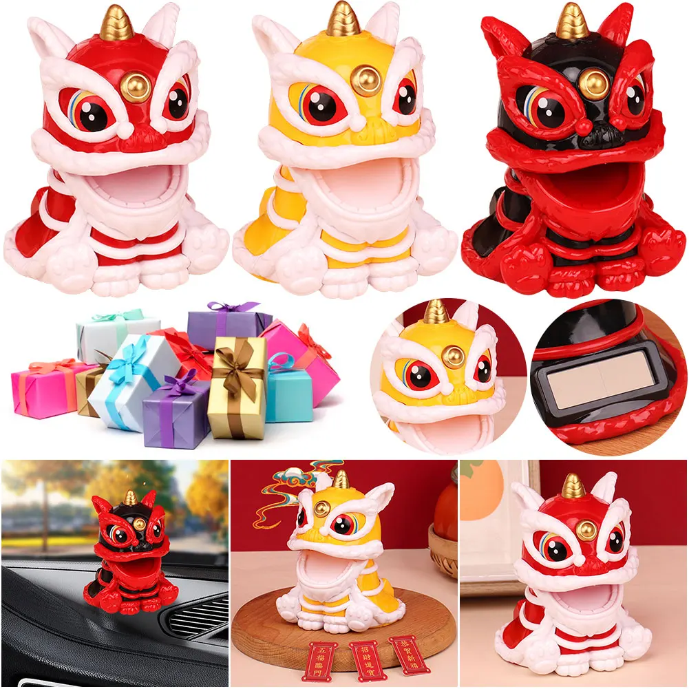 Chinese Style Lion Dance Figure New Year Home Decoration Exquisite Lucky... - $13.69