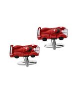 RACE CAR CUFFLINKS Red Formula 1 Racing 3D Car NEW w GIFT BAG Wedding Groom - €13,79 EUR