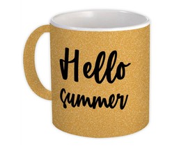 Hello Summer : Gift Mug Quote Romantic Seasons Positive Inspirational - £12.74 GBP