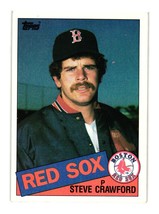 1985 Topps #661 Steve Crawford Boston Red Sox - $2.40