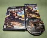 Call of Duty 2 Big Red One Sony PlayStation 2 Complete in Box - $5.89