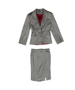 Vintage 90s Isabel Marant Gray Herringbone Single Breast Pencil Skirt Su... - $273.54 CAD