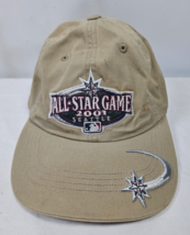 AUTOGRAPHED Seattle Mariners 2001 All-Star Game Beige Hat #34 Freddy Garcia READ - £15.69 GBP