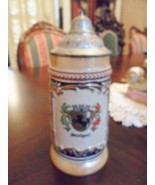 Gerz German Beer Stein  Sttutgart, 8&quot; ORIGINAL - $730.64 MXN