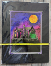 DISNEY HAUNTED MANSION MATTED PRINT BRYAN FYFFE BY THE LIGHT OF THE MOON image 7