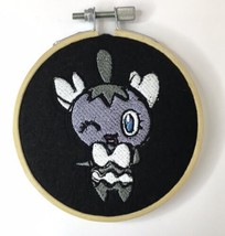 Pokémon Gothita  Winking Machine Embroidered Display Piece 4&quot; - $18.00