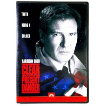 Clear and Present Danger (DVD, 1994, Widescreen) Like New !    Harrison Ford - £6.13 GBP