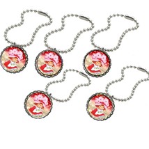 Strawberry Shortcake zipper pull bookbag pull party favors 10 pc birthday favors - £6.02 GBP