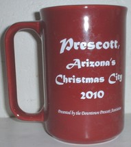 Prescott, 2010 Arizona&#39;s Christmas City ceramic coffee mug - £11.80 GBP
