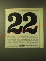 1966 Remington Hi-Speed 22 Ammo Ad - $18.49