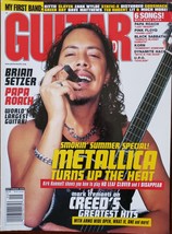 GUITAR Magz Sept 2000: Metallica, Centerfold: Creed, Brain Setzer, Papa Roach - £8.58 GBP