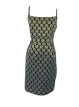 Target Limited Edition Gold and Black Brocade Knee Length Cocktail Dress Size 12 - £18.98 GBP