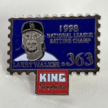 Larry Walker Colorado Rockies 1998 Batting Champ Coors Field Lapel Hat Pin - $5.95