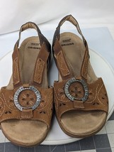 Earth Origins Brown Sandals Strap Size 7 M - $19.95