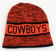 Nike Reversible Oklahoma State Cowboys Orange Knit Beanie Men&#39;s One Size - £20.76 GBP