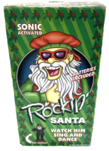 Rockin Santa Sonic Activated Singing Novelty Inc - $307.62 MXN