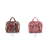 Vera Bradley 4 PIECE COSMETIC ORGANIZER Travel Toiletry Set Choose Patte... - $48.98