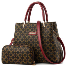 Women Bags Set Wallet Shoulder Bags Pu Leather Handbag Designer Ladies B... - £73.73 GBP