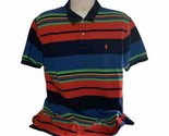 Vintage Polo Ralph Lauren Shirt Mens XL Striped Short Sleeve Y2K - £35.00 GBP