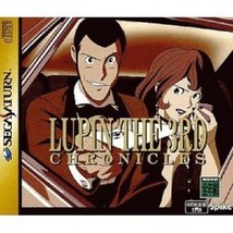 Lupin The 3RD Chronicles Fujiko Ver Sega Saturn Video Game Japan Japanese - £132.95 GBP