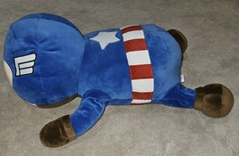 Disney Marvel Captain America Cuddleez Plush Pillow 20&quot; Long Squishy NO ... - $24.70