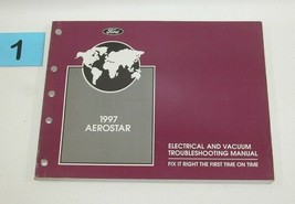 1997 Aerostar Electrical And Vacuum Trouble Shooting Service Manual GOOD... - £11.45 GBP