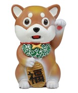 Maneki Shiba Inu Figurine Talisman Cute Japan Dog Puppy Year Of The Dog ... - €16,55 EUR