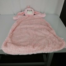 Aurora World Baby Girl Pink Bunny Rabbit Puppy Dog Pitter Pattern Plush Blanket - $69.29