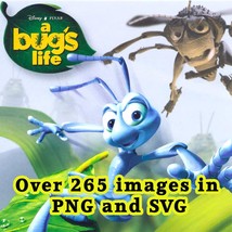 Big Bug&#39;s Life Bundle PNG and SVG Set - $4.00