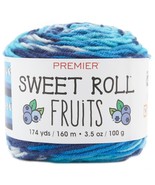 Premier Yarns Sweet Roll Fruits Yarn-Blueberry - £11.15 GBP