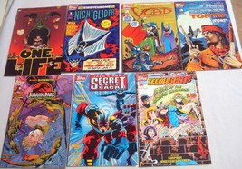 7 Topps Comics Jack Kirby&#39;s Night Glider #1, Secret City Saga #0 Teenagents #2  - £10.14 GBP