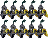 Medieval Custom Heavy Dragonrealm Knights x10 Minifigure Lot - $17.89