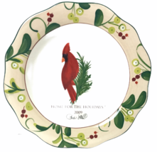 Paula Deen Cardinal Home for the Holidays Christmas Collectors Plate 200... - £25.96 GBP