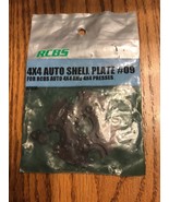 RCBS 4X4 Auto Shell Plate #09 For RCBS AUTO 4X4 &amp; 4X4 Presses 87609 Ship... - $168.18