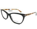 Guess Eyeglasses Frames GU2668 001 Black Brown Tortoise Cat Eye 52-16-140 - £32.80 GBP