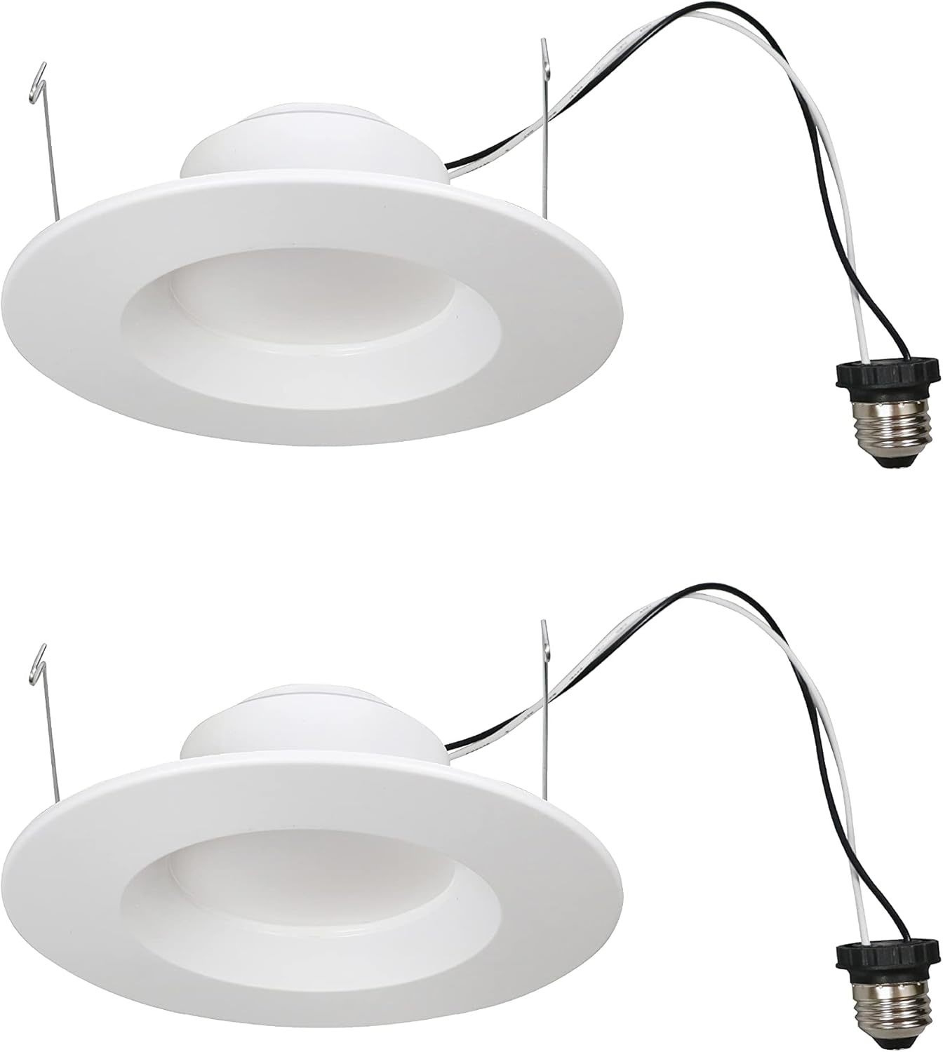 Sylvania 5”/6” Led Recessed Lighting Downlight With Trim, 10W=65W,, 62028 - $33.96