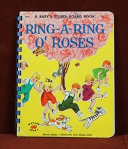 Ring-A-Ring O&#39; Roses A Baby&#39;s Sturdi-Book 1959 Board Book Childrens - $10.10