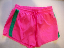 Crown &amp; Ivy Lady&#39;s Shorts Activewear Small Pink Green - $9.41