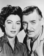 Mogambo Clark Gable Ava Gardner Portrait 8x10 HD Aluminum Wall Art - £31.44 GBP