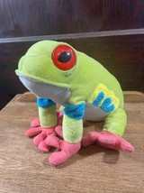 2016 Wild Republic Green Tree Frog Large Green Frog Plush - $14.50
