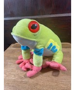 2016 Wild Republic Green Tree Frog Large Green Frog Plush - £10.97 GBP