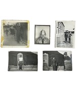Vtg 1940&#39;s - 1950&#39;s US Army Soldier Photo Lot of 5 Camp Tents Soldiers S... - $10.37 CAD