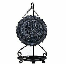 Dragon Backflow Burner with Stand 9.25&quot; Height Resin Collectible - £28.31 GBP